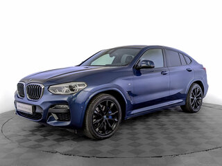 2020 BMW X4 30d II (G02), синий, 4785000 рублей, вид 1