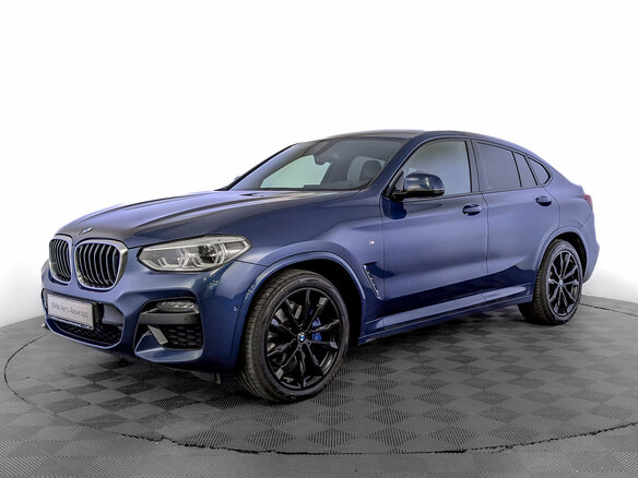 2020 BMW X4 30d II (G02), синий, 4785000 рублей