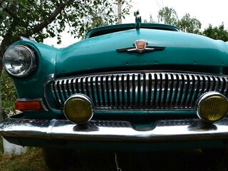 1960 ГАЗ 21 «Волга» 21В, голубой, 340000 рублей, вид 2
