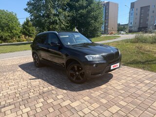 2013 BMW X3 28i xDrive II (F25), чёрный, 1415000 рублей, вид 5