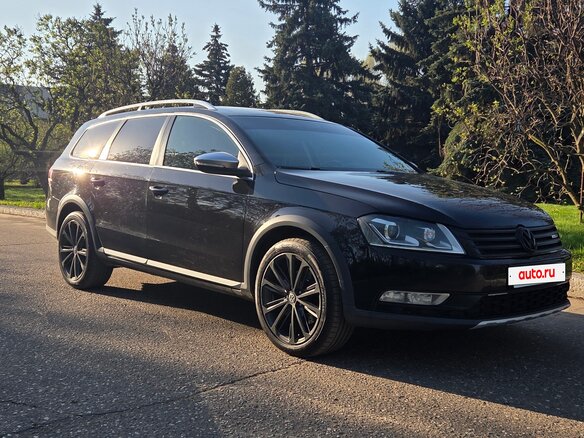 2012 Volkswagen Passat Alltrack B7, чёрный, 1260000 рублей - вид 7
