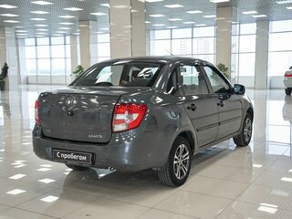 2014 Lada (ВАЗ) Granta I, серый, 332000 рублей, вид 2