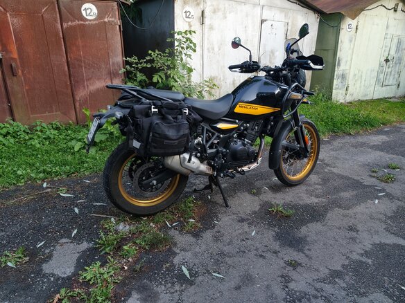 2024 Royal Enfield Himalayan, чёрный - вид 6
