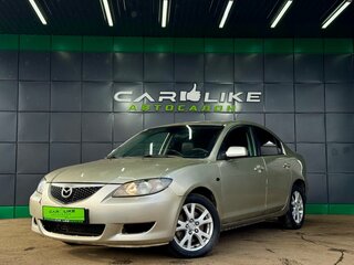 2007 Mazda 3 I (BK) Рестайлинг, бежевый, 399000 рублей, вид 2