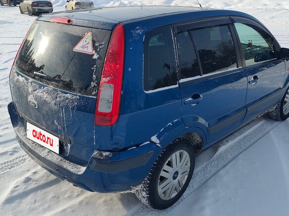 2008 Ford Fusion I Рестайлинг, синий, 255000 рублей - вид 6