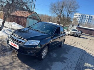 2017 Lada (ВАЗ) Granta I, чёрный, 680000 рублей, вид 1