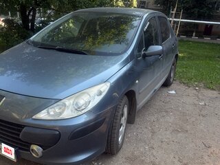 2007 Peugeot 307 I Рестайлинг, серебристый, 550000 рублей, вид 1