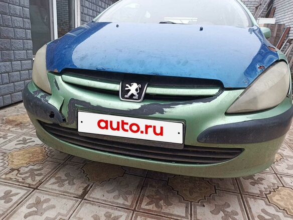 2002 Peugeot 307 I, зелёный, 150000 рублей - вид 6