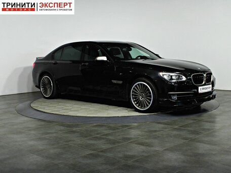 2014 BMW 7 серии Long 740Li xDrive V (F01/F02/F04) Рестайлинг, чёрный, 1958000 рублей, вид 3