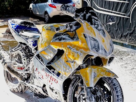 2002 Honda CBR 600F, жёлтый, 460000 рублей, вид 5