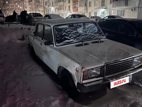 2000 Lada (ВАЗ) 2107, белый, 78000 рублей - вид 1