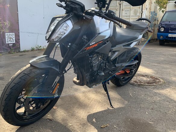 2018 KTM 790 Duke, чёрный, 550000 рублей