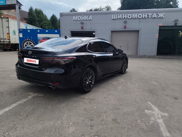 2019 Toyota Camry VIII (XV70), чёрный, 3200000 рублей - вид 3