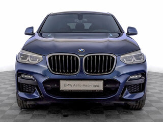 2020 BMW X4 30d II (G02), синий, 4785000 рублей, вид 2
