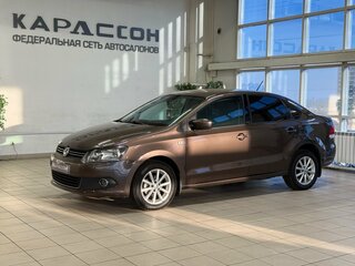2015 Volkswagen Polo V, коричневый, 865000 рублей, вид 1