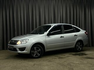 2017 Lada (ВАЗ) Granta I, серебристый, 449888 рублей, вид 1