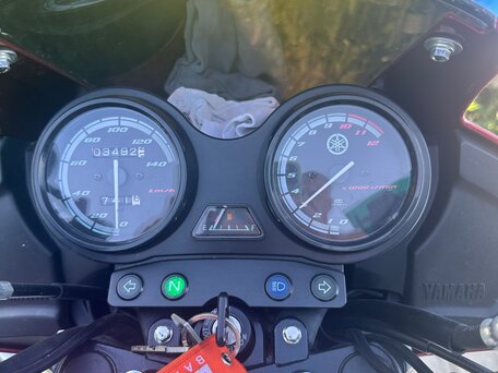 2018 Yamaha YBR125, красный, 270000 рублей, вид 1