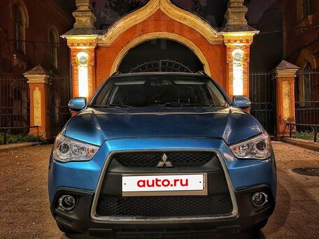 2011 Mitsubishi ASX I, голубой, 1090000 рублей, вид 2