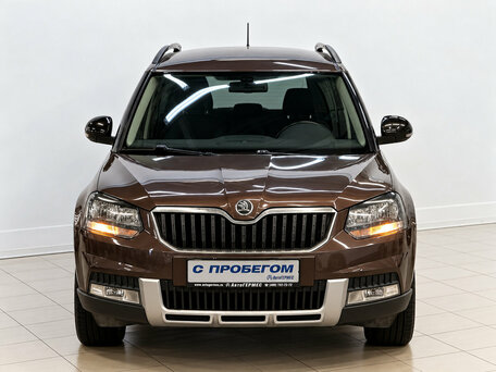 2014 Skoda Yeti I Рестайлинг, коричневый, 1355000 рублей, вид 2