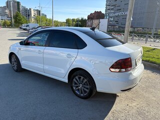 2019 Volkswagen Polo V Рестайлинг, белый, 1180000 рублей, вид 5