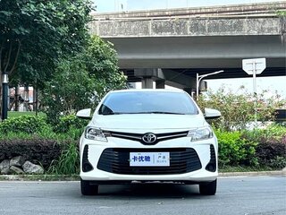 2021 Toyota Vios III Рестайлинг, белый, 910000 рублей, вид 2