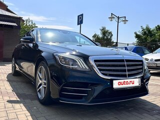 2020 Mercedes-Benz S-Класс 350 d Long VI (W222, C217) Рестайлинг, чёрный, 6100000 рублей, вид 4