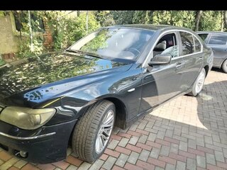 2005 BMW 7 серии 730d IV (E65/E66) Рестайлинг, чёрный, 870000 рублей, вид 5