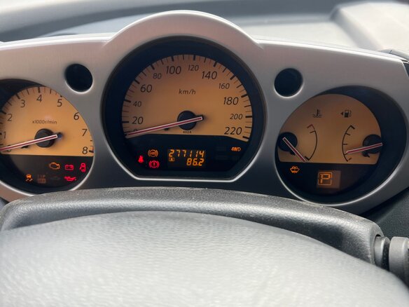 2006 Nissan Murano I (Z50), оранжевый - вид 9
