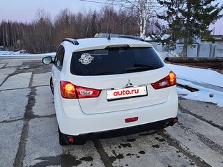 2014 Mitsubishi ASX I Рестайлинг, белый, 1450000 рублей, вид 5