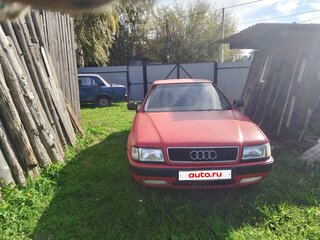 1993 Audi 80 V (B4), красный, 170000 рублей, вид 3