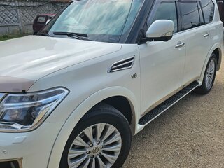 2015 Nissan Patrol VI (Y62) Рестайлинг, белый, 3300000 рублей, вид 4