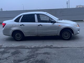 2012 Lada (ВАЗ) Granta I, серебристый, 300000 рублей, вид 2