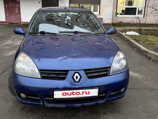 2007 Renault Symbol I Рестайлинг 2, синий, 199000 рублей, вид 1