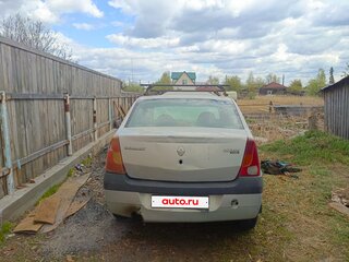 2009 Renault Logan I, серый, 210000 рублей, вид 4