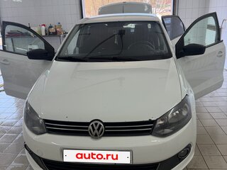 2014 Volkswagen Polo V, белый, 547000 рублей, вид 2