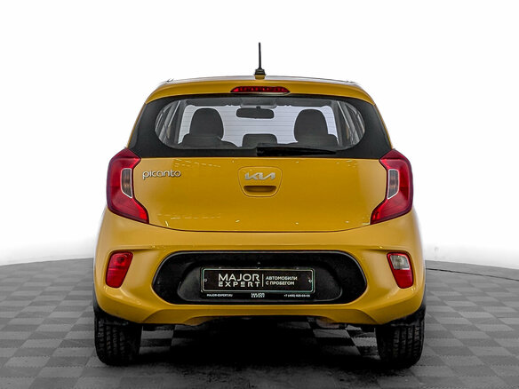 2022 Kia Picanto III Рестайлинг, жёлтый, 1685000 рублей - вид 5