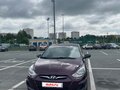 2012 Hyundai Solaris I, фиолетовый, 760000 рублей