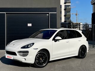 2014 Porsche Cayenne Diesel II (958), белый, 3200000 рублей, вид 2