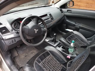 2008 Mitsubishi Lancer X, бежевый, 530000 рублей, вид 5