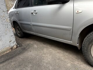 2015 Datsun on-DO I, серебристый, 500000 рублей, вид 4
