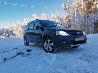 2017 Lada (ВАЗ) Largus Cross I, коричневый, 670000 рублей, вид 3