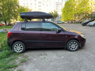 2011 Skoda Fabia II Рестайлинг, пурпурный, 430000 рублей, вид 2