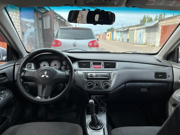 2007 Mitsubishi Lancer IX Рестайлинг, серебристый, 420000 рублей - вид 9