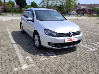 2010 Volkswagen Golf VI, серебристый, 800000 рублей, вид 2
