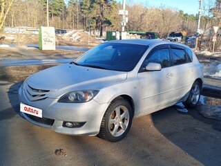 2007 Mazda 3 I (BK) Рестайлинг, серебристый, 450000 рублей, вид 2