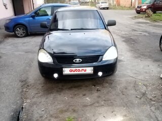 2008 Lada (ВАЗ) Priora I, чёрный, 200000 рублей, вид 2