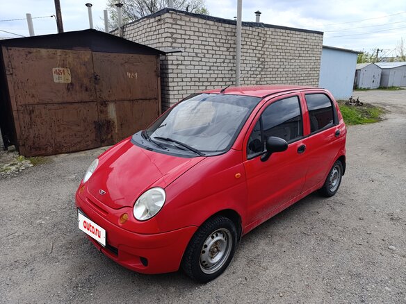 2009 Daewoo Matiz I Рестайлинг, красный, 200000 рублей