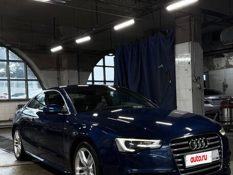 2014 Audi A5 I (8T) Рестайлинг, синий, 1699000 рублей, вид 3