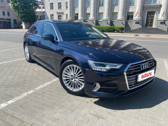 2019 Audi A6 45 TDI V (C8), синий, 3341198 рублей