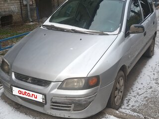 2004 Mitsubishi Space Star I Рестайлинг, серебристый, 125000 рублей, вид 1